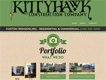 Tablet Screenshot of kittyhawkco.com